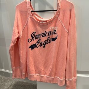 Long sleeve peach American Eagle